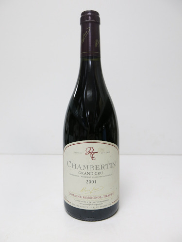 Domaine Rossignol-Trapet Chambertin Grand Cru Red Wine, 2001, 750ml.