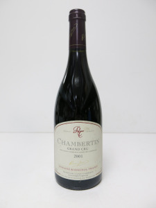 Domaine Rossignol-Trapet Chambertin Grand Cru Red Wine, 2001, 750ml.