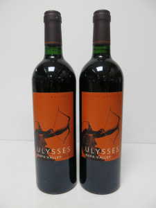 2 x Bottles of Ulysses Napa Valley Red Wine, 2014, 750ml.