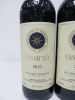 2 x Bottles of Sassicaia Bolgheri Red Wine, 2015, 750ml. - 2