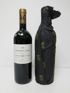 2 x Bottles of Matarocchio Bolgheri Superiore Red Wine, 2015, 750ml.
