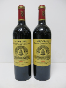 2 x Bottles of Angelius Premier Grand Cru Classe Red Wine, 2009, 750ml.