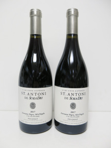 2 x Bottles of St.Antoni de Scala Dei Priorat Red Wine, 2017, 750ml.
