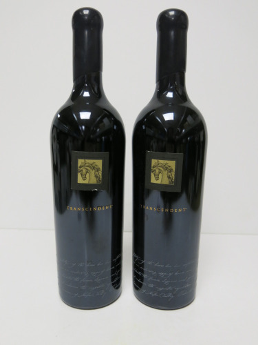 2 x Bottles of Transcendent Black Stallion Cabernet Sauvignon Red Wine, 2013, 750ml.