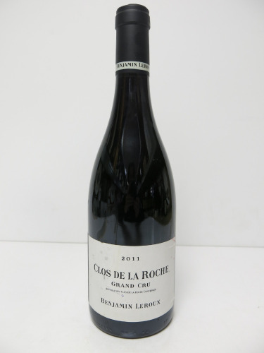 Clos de la Roche Benjamin Leroux Grand Cru Red Wine, 2011, 750ml.