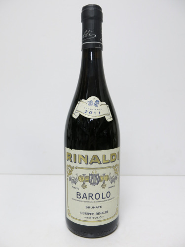 Rinaldi Barolo Brunate Red Wine, 2011, 750ml.
