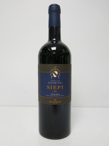 Siepi Mazzei Toscana Indicazione Geografrica Tipica Red Wine , 2005, 750ml..