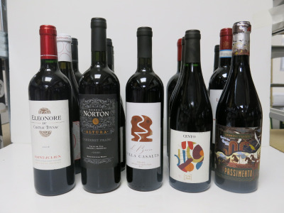 15 x Bottles of Assorted Red Wines as Viewed.