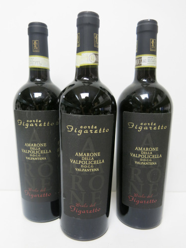 3 x Bottles of Corte Figaretto Amarone Della Valpolicella Red Wine, 2020, 750ml.
