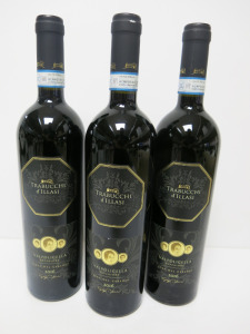 3 x Bottles of Trabucchi D'Illasi Valpolicella Red Wine, 2016, 750ml.