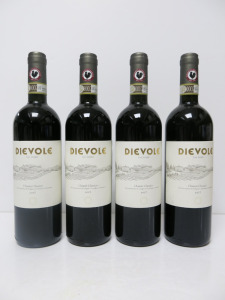 4 x Dievole Chianti Classico Red Wine, 2017, 750ml.