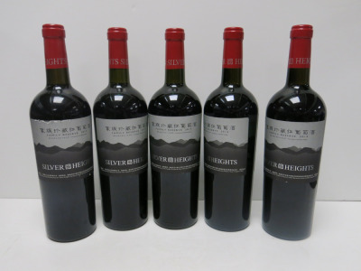 5 x Silver Heights Family Reserve Red Wine, 2014, 750ml.