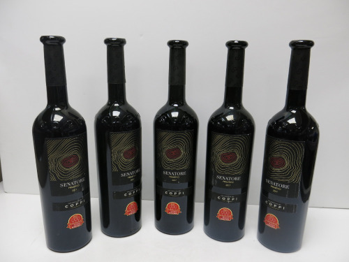 5 x Senatore Primitvo Coppi Red Wine, 2017, 750ml.