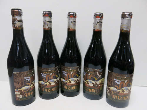 5 x Domini Veneti Appassimento Rosso Veneto Red Wine, 2023, 750ml.