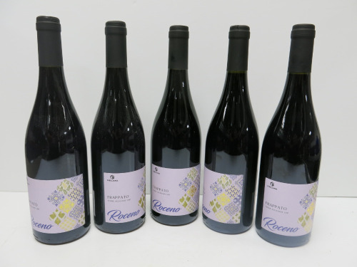5 x Sibiliana Frappato Terre Siciliane Roceno Red Wine, 750ml.