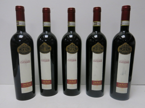 5 x Taurasi La Loggia Del Cavaliere Riserva Red Wine, 2015, 750ml.