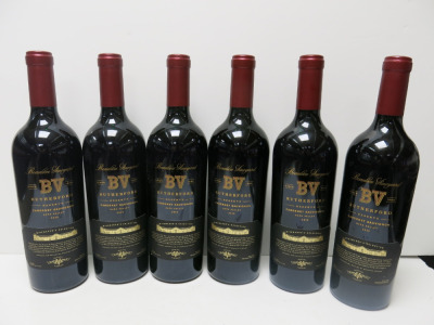 6 x BV Rutherford Reserve Caberent Sauvignon Red Wine, 2019, 750ml.