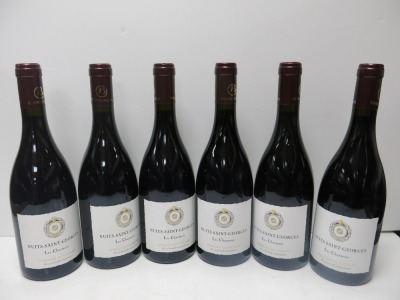 6 x Domaine de Virvane Nuits Saint Georges Les Charmois Red Wine, 750ml.