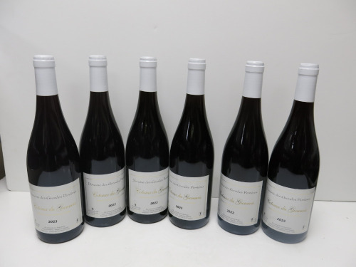 6 x Coteaux du Giennois Domaine des Grandes Perrieres Red Wine, 2023, 750ml.