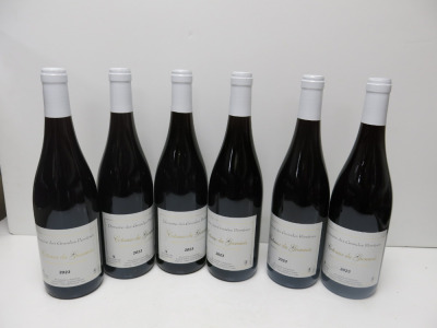 6 x Coteaux du Giennois Domaine des Grandes Perrieres Red Wine, 2023, 750ml.