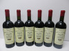 6 x Mukuzani Chateau Svanidze Red Wine, 2017, 750ml.