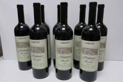 8 x Ceretto Barbaresco Bernadot Red Wine, 2015, 750ml.