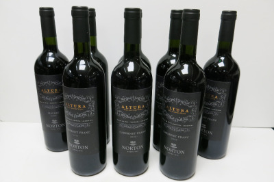 8 x Altura Norton Cabernet Franc Red Wine, 2023, 750ml.