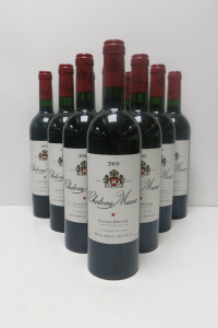 10 x Chateau Musar Gaston Hochar Red Wine, 2005, 750ml.