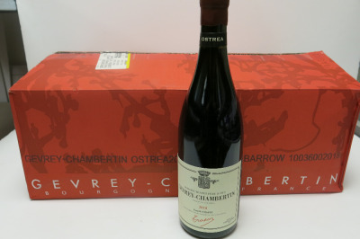 Box of 10 x Domaine Trapet Pere & Fils Gevrey Chambertin Red Wine, 2018, 750ml.