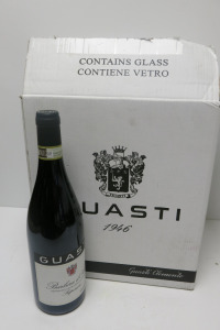 Box of 6 x Guasti Barbera D'Asti Superiore Red Wine, 2022, 750ml.