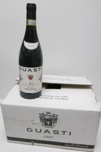 Box of 6 x Guasti Nizza Barcarato Riserva Red Wine, 2021, 750ml.