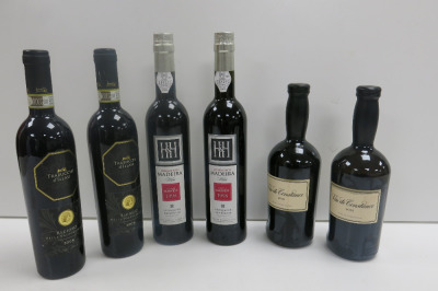 Collection of 6 x World Wide Dessert/Fortified Red Wines (As Pictured/Viewed).