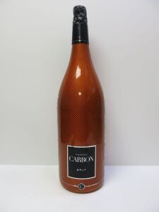 Carbon Double Magnum Orange Brut Champagne, 3L.