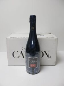 Case of 6 x Carbon Bugatti Champagne, 750ml.