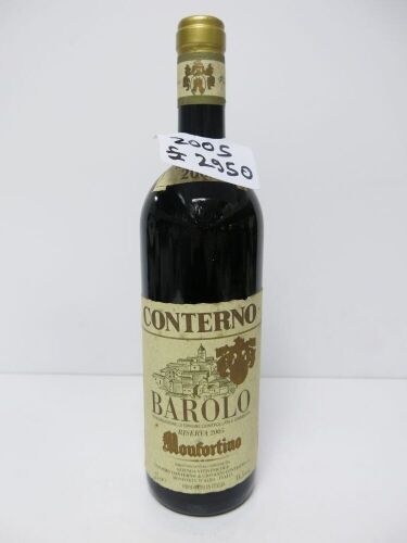 Conterno Barolo Monfortino Red Wine, 2005, 750ml.