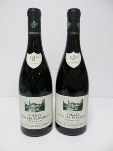 2 x Bottles of Domaine Jacques Prieur Grand Vin de Bourgogne Red Wine, 2015, 750ml.