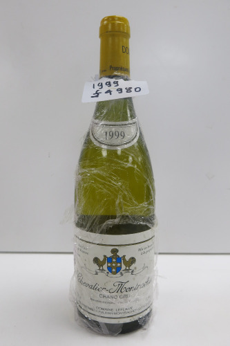 Chevalier Montrachet Domaine Leflaive Grand Cru White Wine, 1999, 750ml.