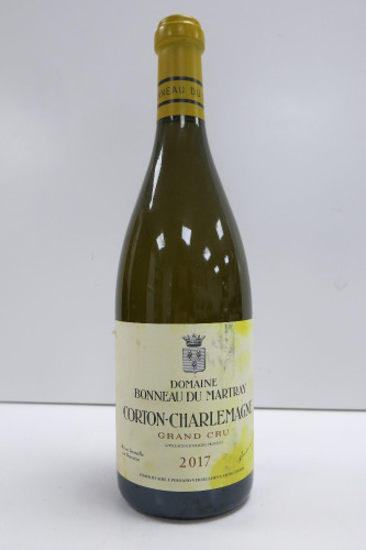Domaine Bonneau Du Martray Corton Charlemagne Grand Cru White Wine, 2017, 750ml.