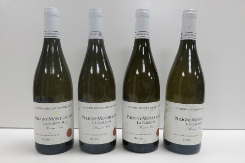 4 x Maison Roche De Bellene Puligny Montrachet La Garenne Premier Cru White Wine, 2020, 750ml.