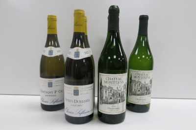 6 x Bottles of White Wine to Include: 3 x Chateau Montelena Chardonnay 2023, 2 x Olivier Leflaive Montagny 1er Cru 2022 & 1 x Olivier Leflaive Auxey Duresses 2022.
