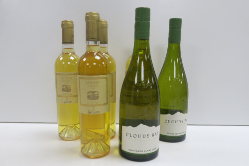 6 x Bottles of White Wine to Include: 4 x Muffato Della Sala Antnori 2023 & 2 x Cloudy Bay Sauvignon Blanc 2025.