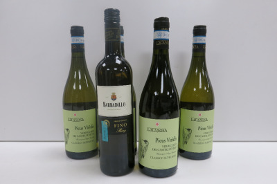6 x Bottles of White Wine to Include: 5 x Laca Nosa Picus Viridis Classico Superiore 2024 & 1 x Barbadillo Fino.