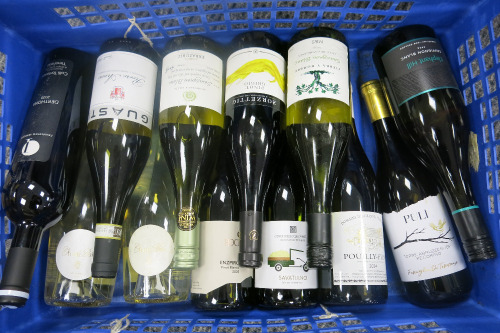 12 x Assorted Bottles of White Wine (As Pictured/Viewed).
