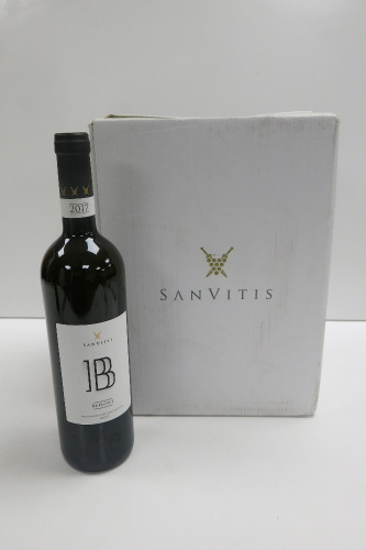 Box of 6 x Sanvitis Lazio Bellone White Wine, 2017, 750ml.