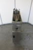 Valentine Single Pan Basket Fryer, Model EVO 250. Size H90 x W20 x D60cm.