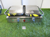 Buffalo Bistro 2900w Double Ribbed Griddle.