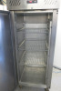 Williams Stainless Steel Upright Single Door Refrigerator, Model MJ1SA, S/N 759861, Size H196 x W74x D83cm. - 4