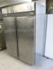 Foster Stainless Steel Double Door Gastronorm 90 Refrigerator, Model Model GH 1351T, S/N 33608. Size H205 x W140 x D80cm. - 4