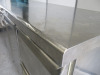 Friulinox Stainless Steel 3 Door 1 Drawer Refrigerator Counter, Model TR47, S/N 200103220203. Size H85 x W180 x D70cm. - 11