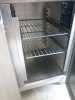 Williams Mobile Stainless Steel Double Door Refrigerated Prep Counter with 2 x Doors, Model HJC2SA R1. Size H86 x W136 x D66cm. - 4